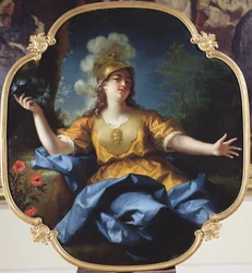 Portrait of a Woman as Minerva, 1730